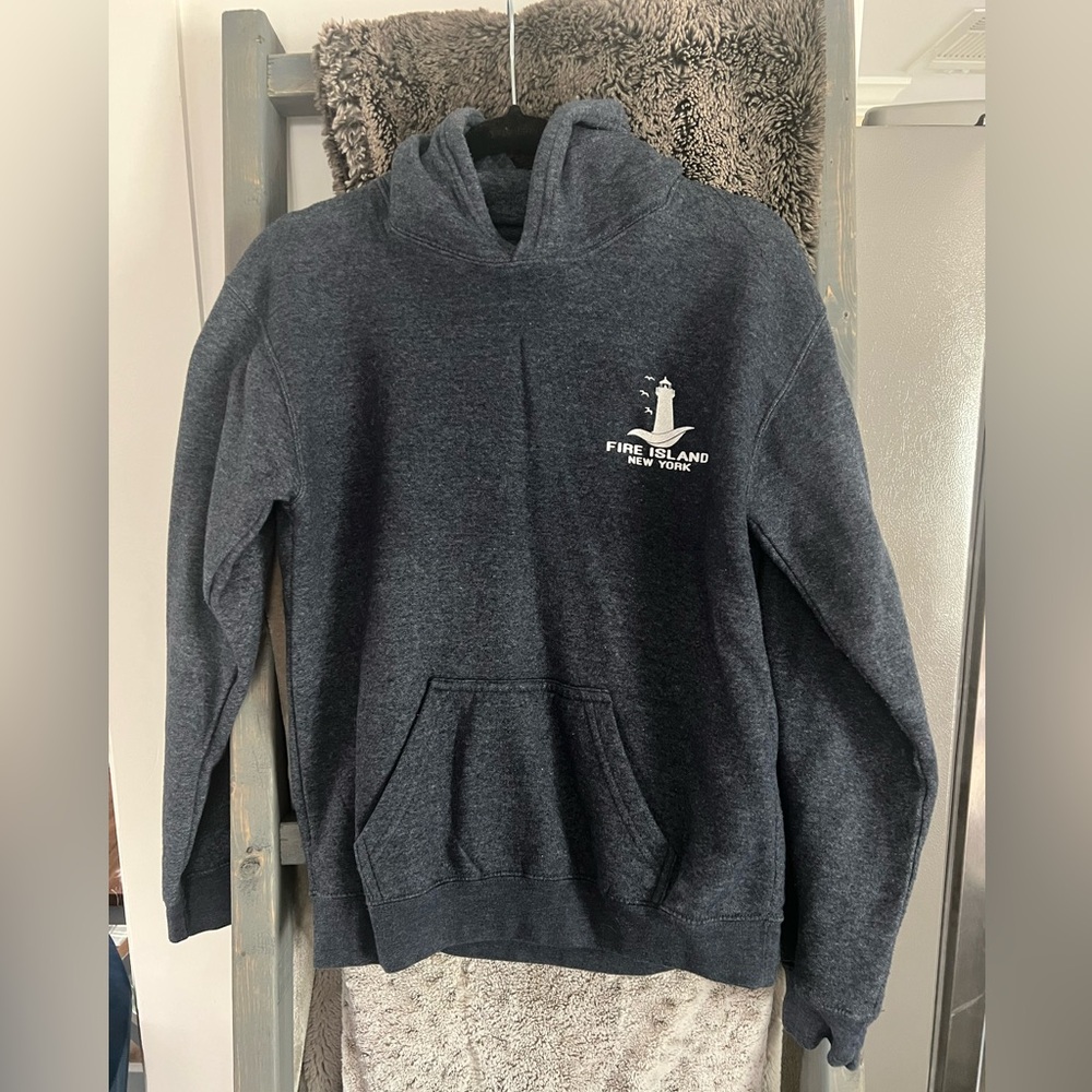 Navy Blue Fire Island hoodie #casualwear